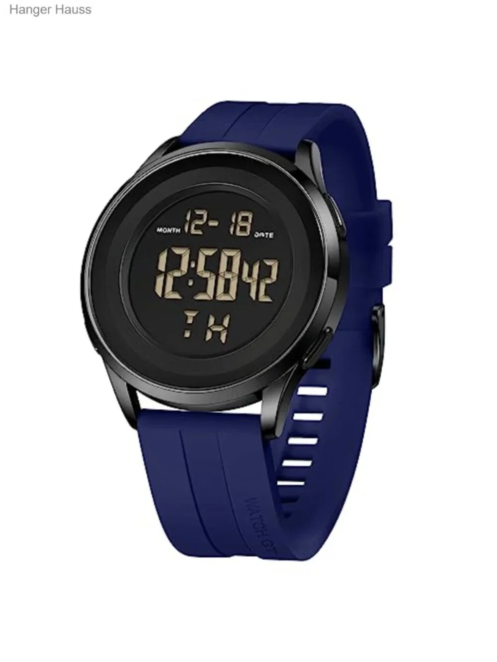 Men's Ultra-Thin Digital Military Watch Waterproof Tactical Sport